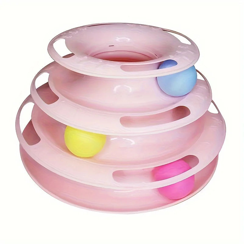 Cat Four Layer Turntable Toy
