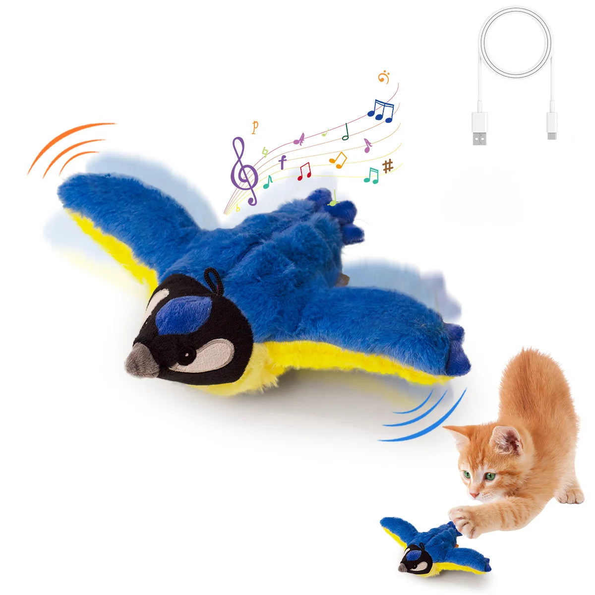 Flapping Bird Cat Toy