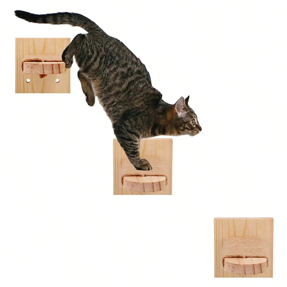 Wooden Cat Wall