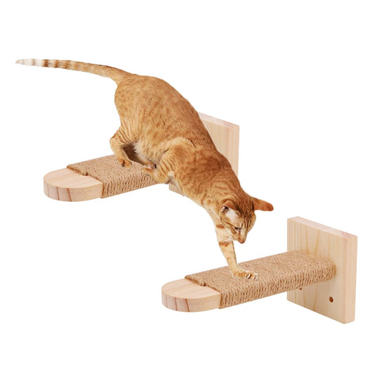 Wooden Cat Wall